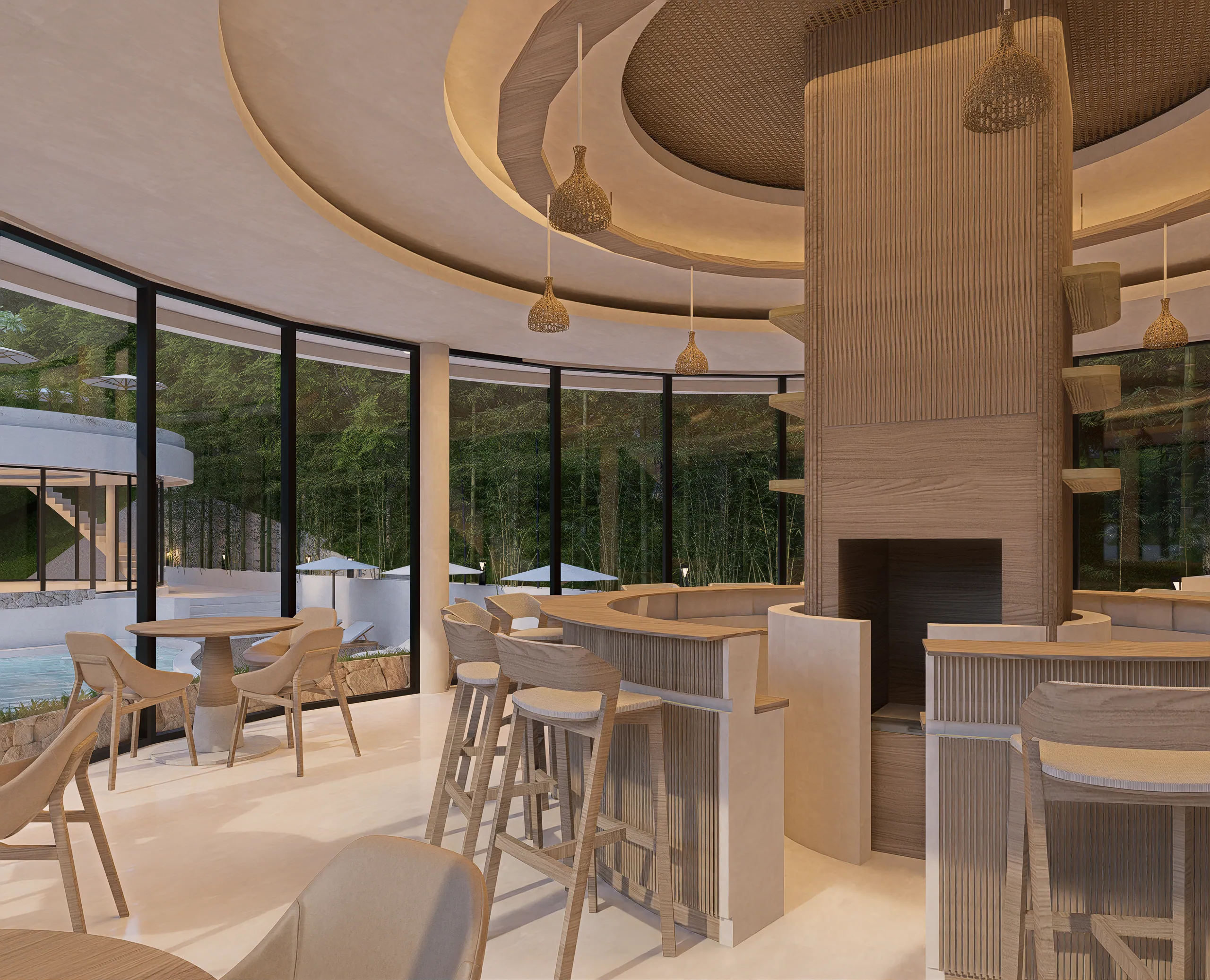 Restaurant & Co-working
