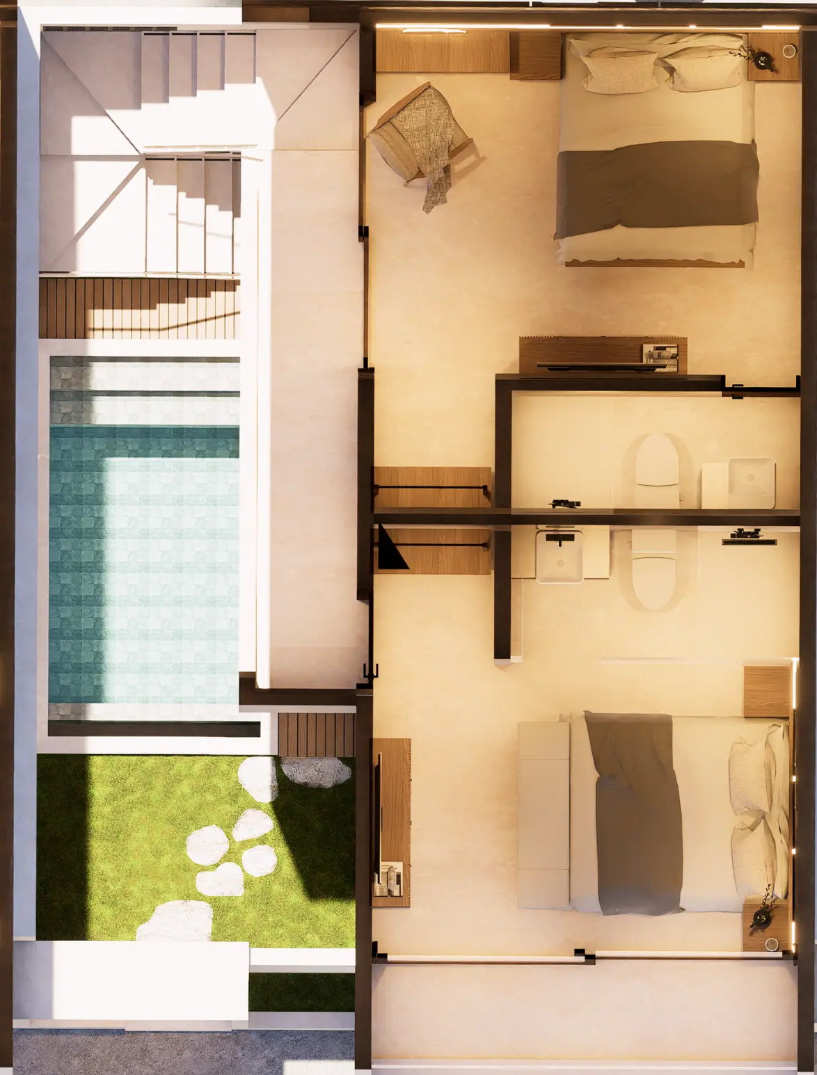 The Master Villa Upper floor